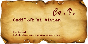 Csókási Vivien névjegykártya